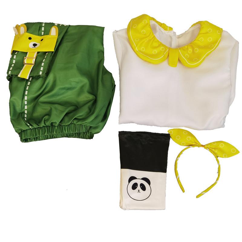 Identity V Little Girl Rolling Companion Cosplay Costume, Kids Dress Set Game Roleplay Outfit