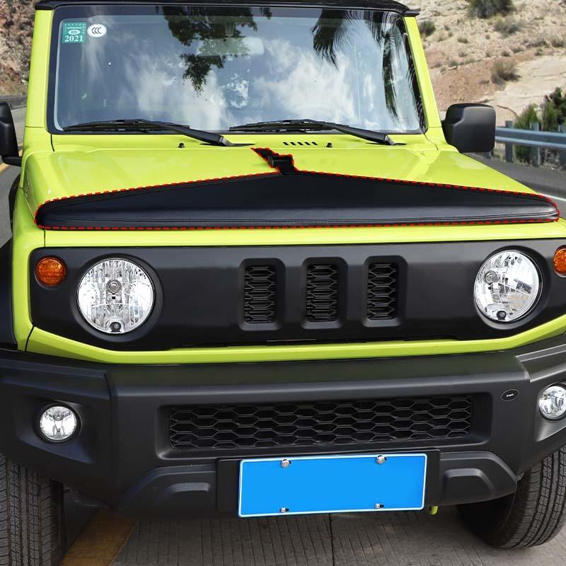 Крышка капота автомобиля, передняя защита, защита капота для Suzuki Jimny 2019 2020 2021 2022 2023, внешние аксессуары автомобиля