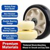 Double Bearings Caster Wheel High Load Capacity Roller Wheel Durable Trolley Wheel  Industrial Move