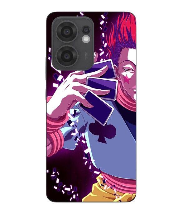 Coque Maniacase Pour Oppo Reno 13F Hisoka Morow et les carte hunter x hunter anime