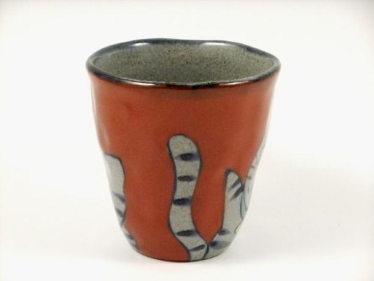 Посуда Arita Hasami Shouho печь Banzai пара кружка с котом