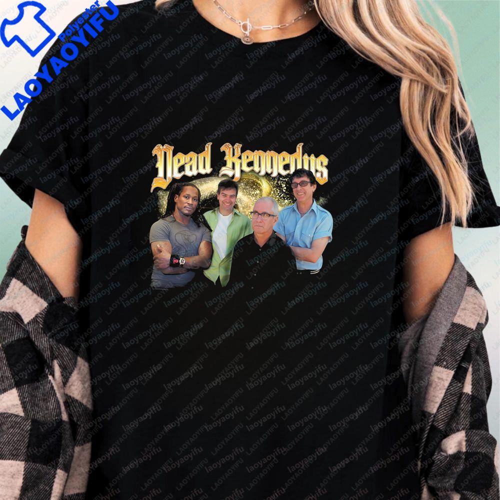 DEAD KENNEDYS Band's Summer Casual Fashion Versatile Short-sleeved Round-neck T-shirt Suitable for Both Unisex and WoUnisex