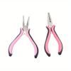 3 Holes Mini Plier For Micro Nano Ring/Links Feather Hair Extensions Opener and Removal Tool Hair Pliers Extension Tongs Tools