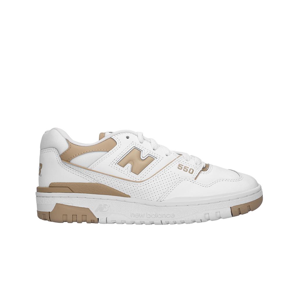 (в) New Balance 550 Бежевый Белый - B Стандарт