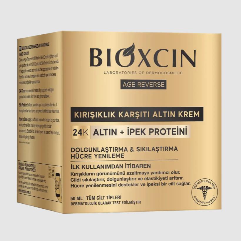 Bioxcin Age Reverse Anti Wrinkle Gold Cream 50ml