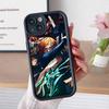 Чехол для мобильного телефона Jujutsu Kaisen Нобара для iPhone 17 16 15 14 13 12 11 Air Pro Max Plus Утолщенный ТПУ Цветной Чехол Чехол Роскошный