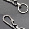 Titanium Buckles Outdoor Tool Titanium Alloy Keychain Tiranium Buckle Key Ring
