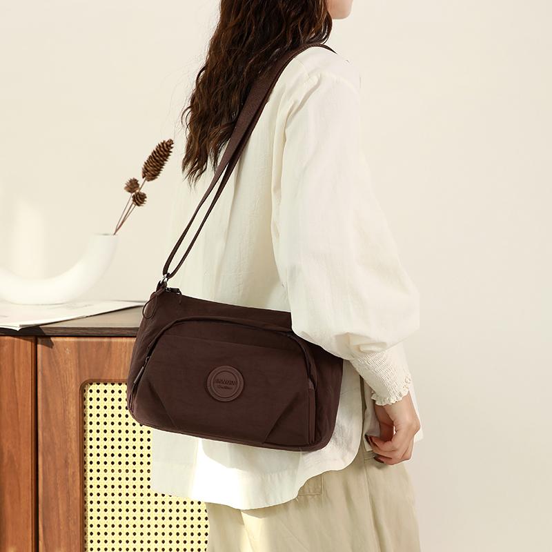 Легкая Водонепроницаемая Сумка для Поездок Женская Сумка на Плечо Большой Вместимости