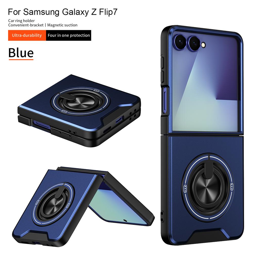 Применимо к чехлу для мобильного телефона Samsung ZFlip1, Shunjia магнитный держатель-присоска Flip1FE складной экран Flip1 противоударный защитный чехол