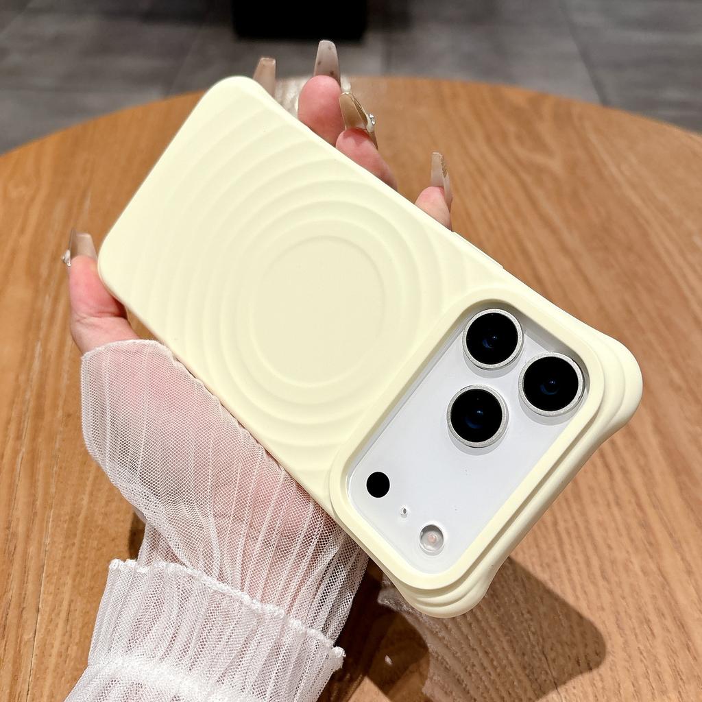 Чехол с магнитной присоской Boyang Подходит для чехла для мобильного телефона IPhone17 Жидкий силикон Apple 16 Большое отверстие 15 ProMax Защитный чехол