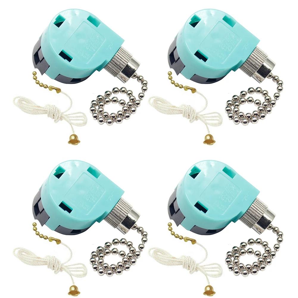 4Pcs ZE268S2 Fan Switch for Hunter Harbor Breeze Hampton Bay Breathable Polyester Material, Stable Performance, IP66 Waterproof
