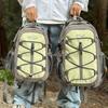 Contrast Color Stitching Backpack Unisex Lightweight Hiking Backpack