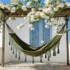 OLOEY Outdoor Canvas Tassel Hammock