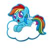 Мультяшные наклейки и аксессуары My Little Pony: Чехол для телефона, Заколка для волос, Украшения для игрушек, Мягкие резиновые наклейки