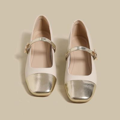 Мягкие туфли Мэри Джейн, летние цветные туфли на плоской подошве, ретро-туфли с неглубоким носком, модные и удобные