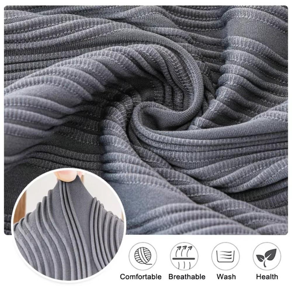 Новый противоскользящий чехол для обеденного стула, мягкий эластичный чехол на сиденье, моющийся, утолщенная ткань, чехол-накидка на стул для офиса, домашнего сиденья