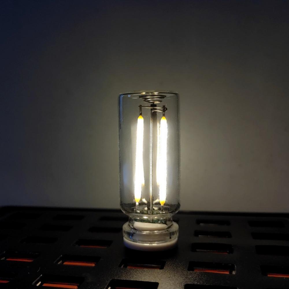 2Pcs Glass Material LED Filament Glass Bulb Eye Protection Retro Edison Bulb  Interior Decoration
