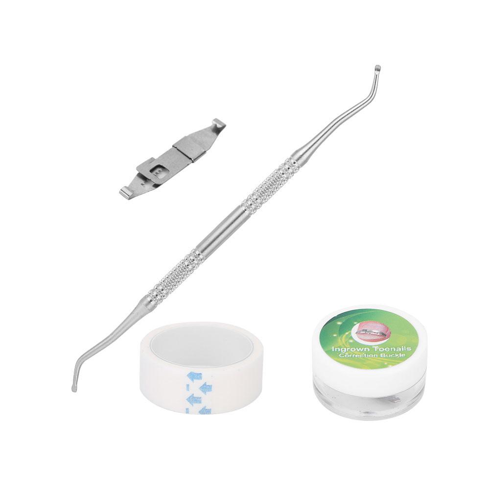 Инструмент для коррекции ногтей, 3 шт./компл., корректор вросшего ногтя, пряжка для корректора ногтей