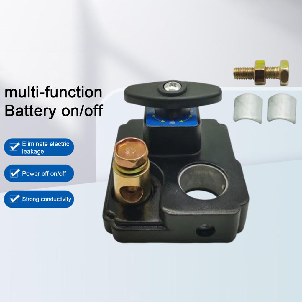 Выключатель-разъединитель аккумуляторной батареи для автомобиля, грузовика, лодки, универсальные выключатели аккумуляторной батареи 12 В, 24 В, мощный главный выключатель-разъединитель