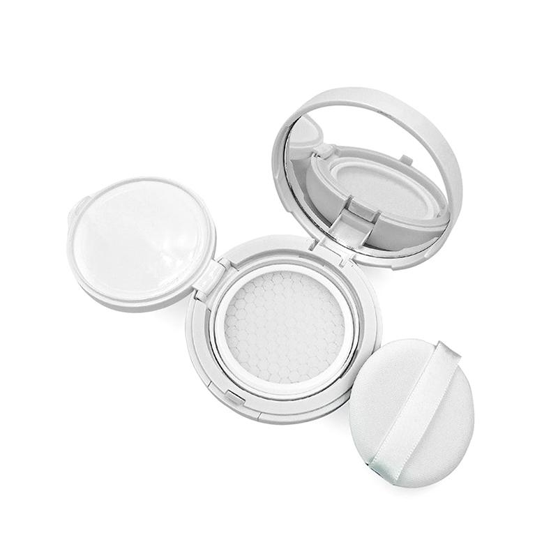 15 г/0,5 унции пустая коробка для пуховки с воздушными подушечками, портативный косметический контейнер для макияжа с зеркалом-спонжем для пудры для тонального крема BB