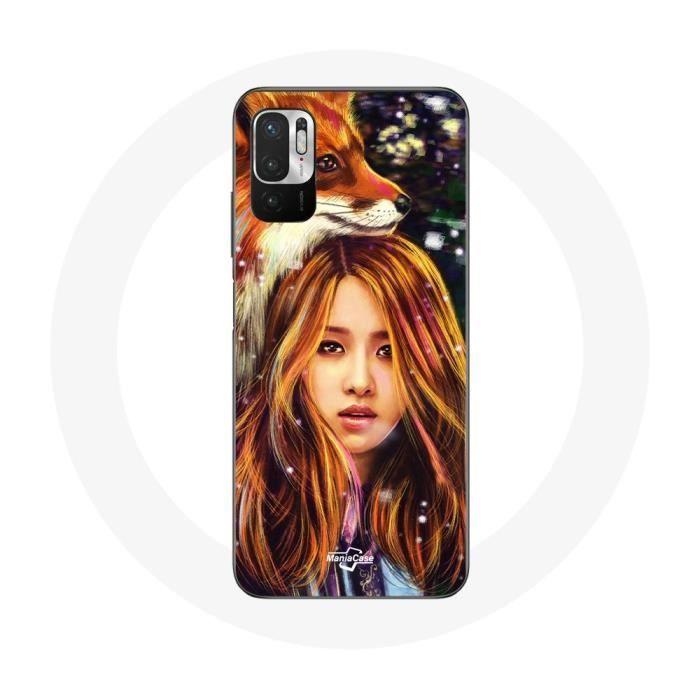 Coque pour Xiaomi Poco M3 Pro Blackpink Rosé Poster Fanart