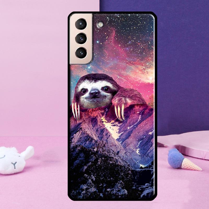 Чехол для телефона 'Ленивец' для Samsung Galaxy S25 Ultra S24 S23 Ultra S9 S10 S20 S21 S22 Plus S24 FE