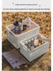 Portable Folding Storage Box for Camping, Home, and Car Trunk