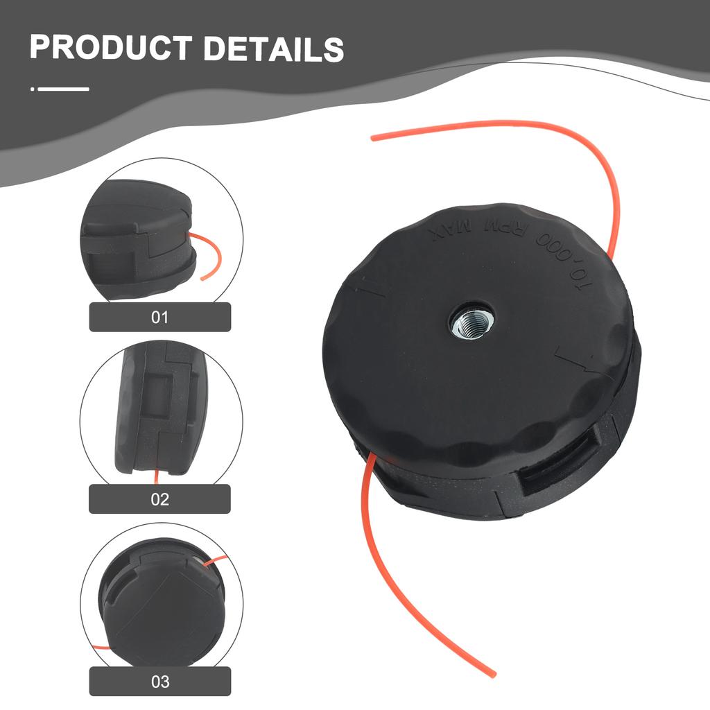 String Trimmer Head For -225, -230, -210- For Echo Lawn Mower String Trimmer Brush Cutter Garden Tool Accessories