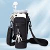 Adjustable Shoulder Strap Water Bottle Pouch Neoprene Insulated Mug Cover Hiking