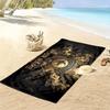 Cardiff City Football Club Print Beach Towel, Large Soft Quick Dry Towel for Beach Camping Swimming