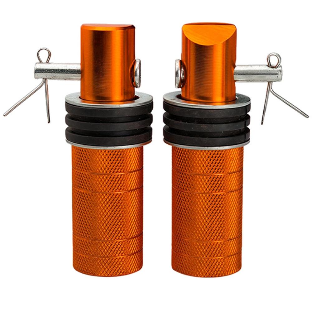 For Motorcycle Riding Aluminum Alloy Footrest Knurled Footrests Non-slip Footrests Direct Mount Easy Installation