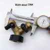 Brass Three-Way Y-Type Garden Hose Diverter Valve