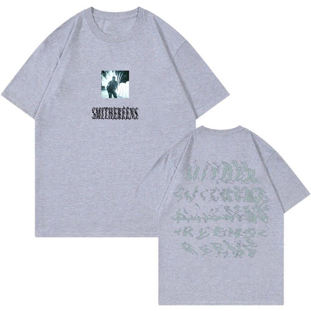 Футболка Joji Smithereens 2023 Pandemonium Tour Merch с круглым вырезом и короткими рукавами Harajuku Уличная одежда Женская модная одежда унисекс Унисекс