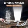 Big Panel Pressurized Shower Head Hand Spray/Top Spray Dual-Purpose Showerhead High Pressure One-Key Stop Water Bathroom Shower