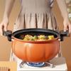 8L Fine Iron Pumpkin Micro Pressure Pot Large Capacity Home Type Soup Pot New Non Stick Pan Kitchen
