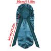 Hair Protection Satin Bonnet Curly Hair Braid Bonnet Extra Long Sleeping Cap  Women