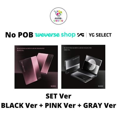 Выберите POB-набор BLACKPINK 3-й МИНИ-АЛЬБОМ DEADLINE Версия Black Pink Gray