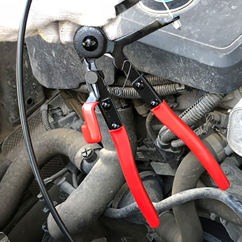 Carbon Steel Car Hose Clamping Pliers Removal Straight Hose Bundle Auto Repair Tools