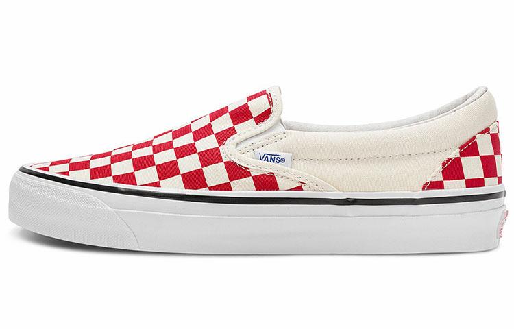 Слипоны Og Classic Vans Lx 'Шахматка - Гонки Красный' VN0A32QNTYR