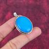 Sleeping Turquoise 925 Solid Sterling Silver Pendant, Handmade Gemstone Pendant Jewelry, Gifts For Wife Brand New Pendant