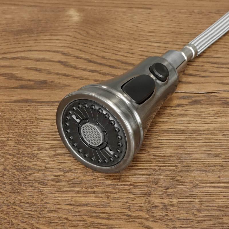 SLENDER steel standing kitchen tap