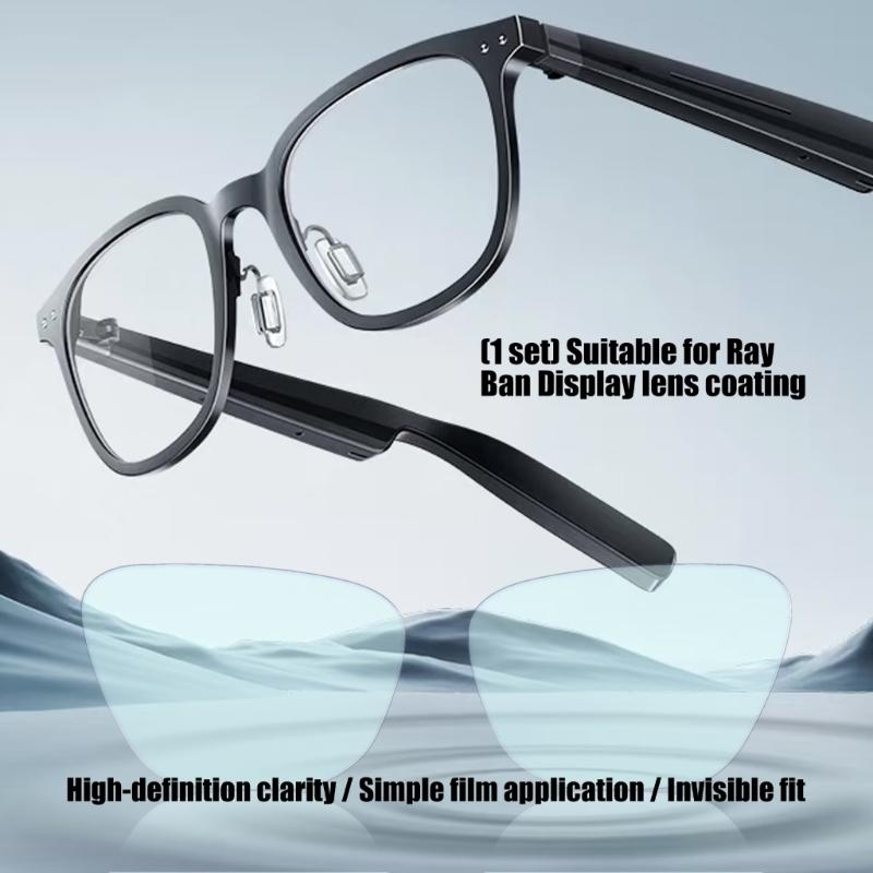 Прозрачная пленка-защита линз из ТПУ для дисплея очков виртуальной реальности. Высокая прозрачность и устойчивость к царапинам.
