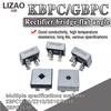 LIZAO KBPC5010 KBPC3510 KBPC1010 1510 2510 610 GBPC3510 Диодный мост 50А 1000В Электронные компоненты