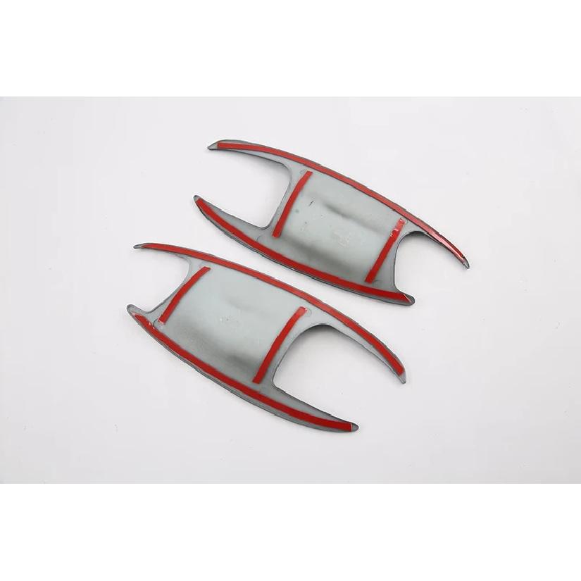 For BYD Tang II EV Tan EV Carbon Fiber Style Door Handle Bowl Cover Cup Cavity Trim ert Catch Molding Garnish