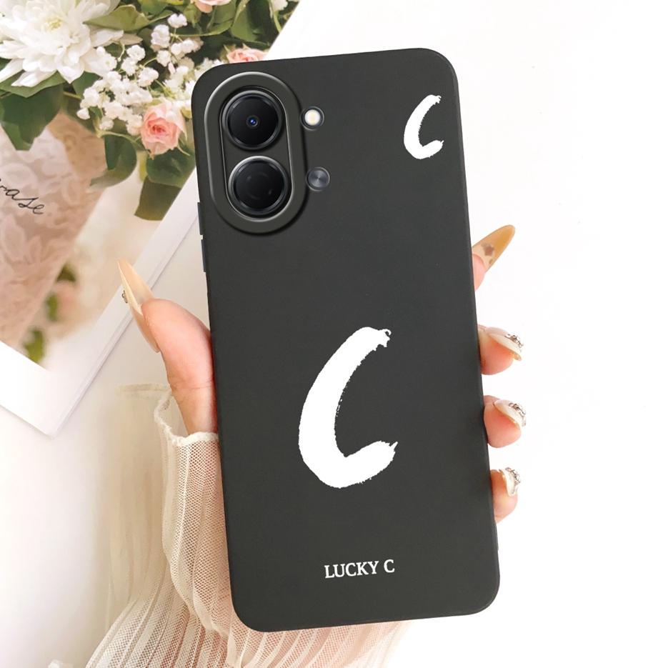 Чехол для Tecno Spark Go 3 KN3 Милые Счастливые Буквы Чехол Ударопрочный Мягкий ТПУ Чехол для Телефона Для Tecno Spark GO 3 SparkGO3 Fundas Coque