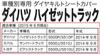 BONFORM Чехлы на сиденья для Daihatsu Hijet Truck Мягкая кожа Ромбовидная прострочка Черная кожа Красная строчка для 1 сиденья S500P/S510P (H26.9~) - Дизайн, и