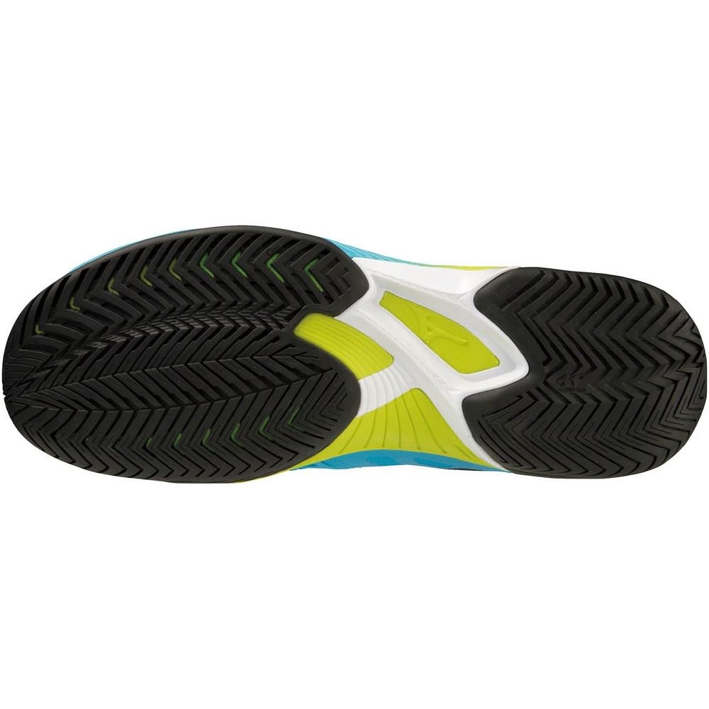 Tennis Shoes Wave Exceed TOUR 5 AC All Court Club Activities Lightweight Game Court Soft Light Cm 2E [Mizuno] Blue/Yellow/Black 23.0