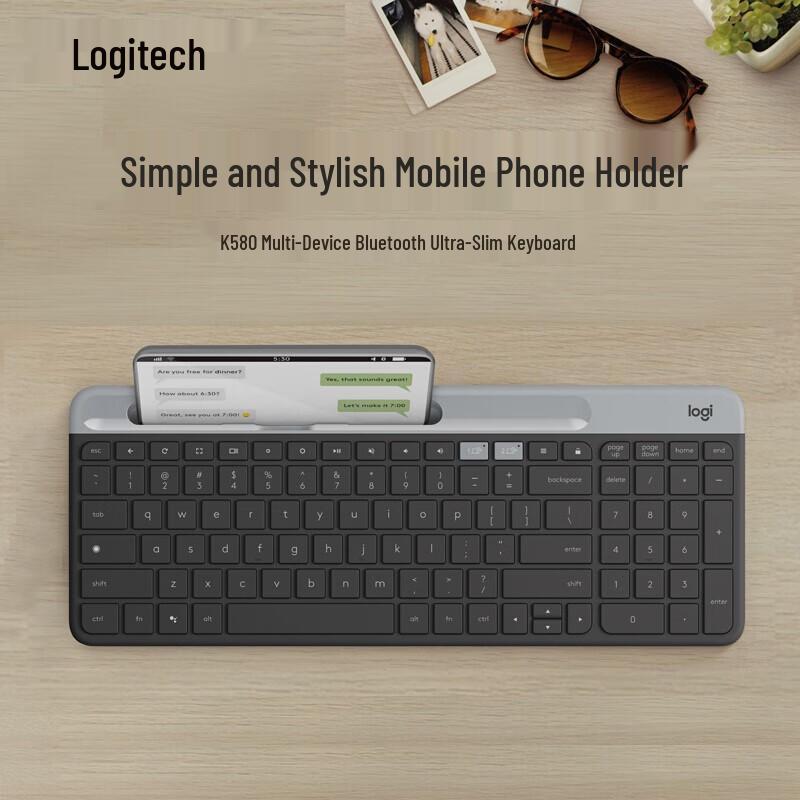 Беспроводная Bluetooth-клавиатура Logitech K580 для нескольких устройств