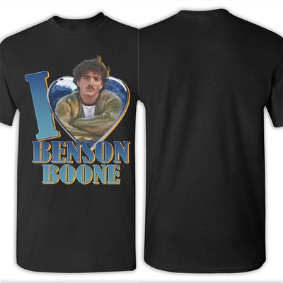 Я люблю футболки Benson Boone Унисекс 100% Хлопок Новинка Футболки Круглый Воротник Футболки Короткий Рукав Одежда 6XL