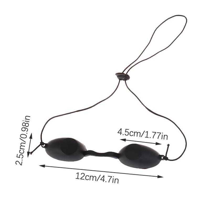 Защитные очки Очки для защиты глаз Очки для загара Очки для глаз Повязка на глаз для пациентов при IPL-терапии Светодиодной ИК-терапии Силиконовые